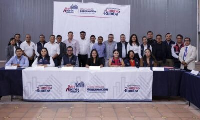 Alcaldesa Lupita Cuautle, escuchó necesidades de autoridades auxiliares 
