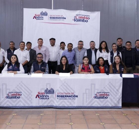Alcaldesa Lupita Cuautle, escuchó necesidades de autoridades auxiliares 
