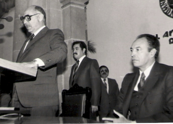 Ceremonia luctuosa en memoria del exalcalde  Jorge Murad