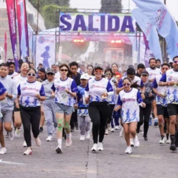 El deporte fortalece la salud; Guadalupe Cuautle, participó en carrera juvenil