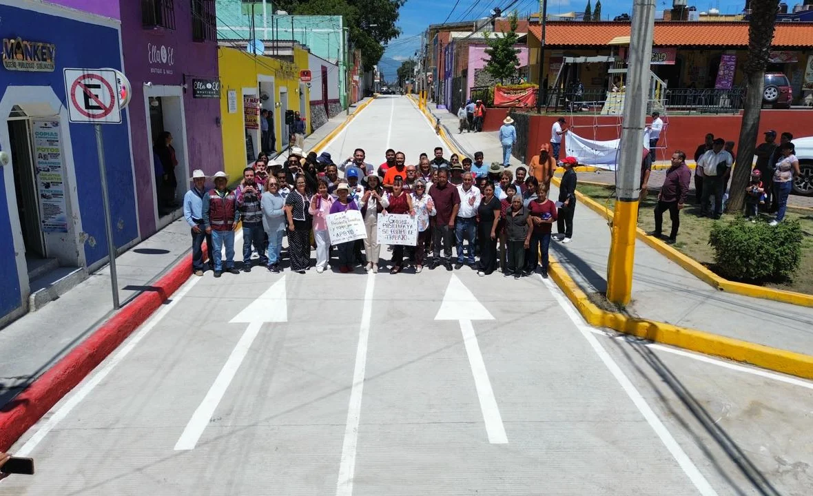 La obra pública transforma la imagen de San Pedro Cholula
