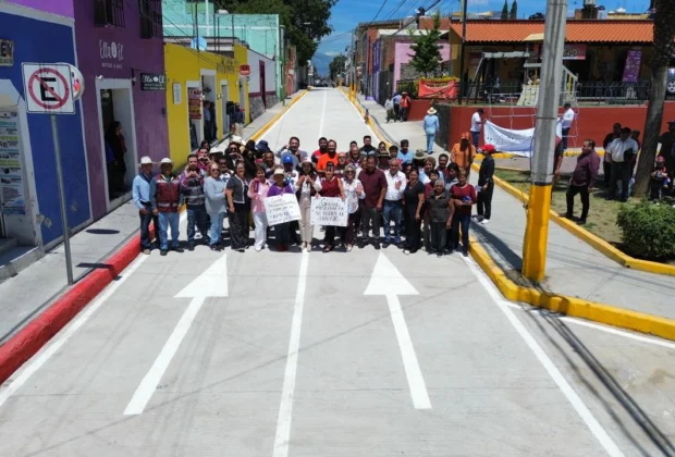 La obra pública transforma la imagen de San Pedro Cholula