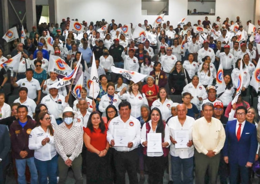Reafirma Tonantzin Fernández su compromiso con la base trabajadora de San Pedro Cholula